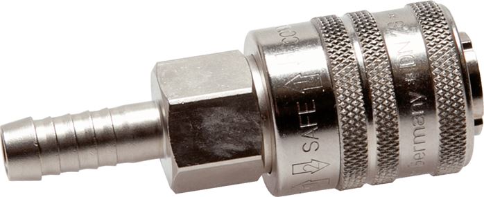 Exemplary representation: Safety coupling socket with grommet, standard